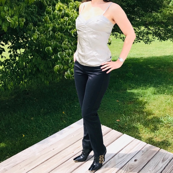 Express Tops - ✨Silver tank top with sequins✨